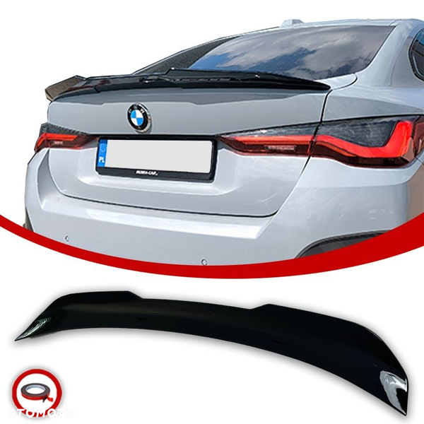 BMW G26 Gran Coupe Spoiler Lotka Tylna Dokładka PSM Czarny Połysk
