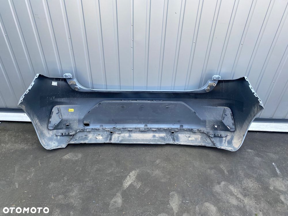 RENAULT CLIO 5 V lift ZDERZAK TYLNY TYLNI TYŁ Z LISTWĄ CHROMOWANĄ CHROM e tech Wwa - 9