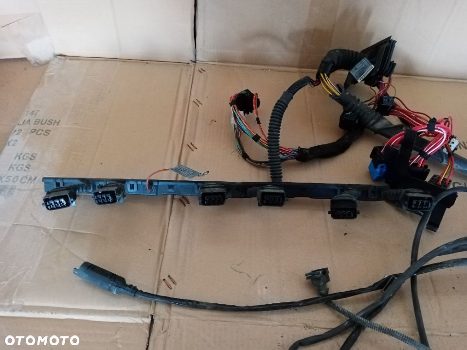 Wiązka instalacja silnika BMW E39 2.5i 7503592 7503591 1439189 - 3