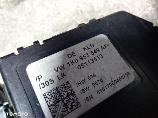 Moduł kąta skrętu VW Touran 1K0 953 549AF - 3