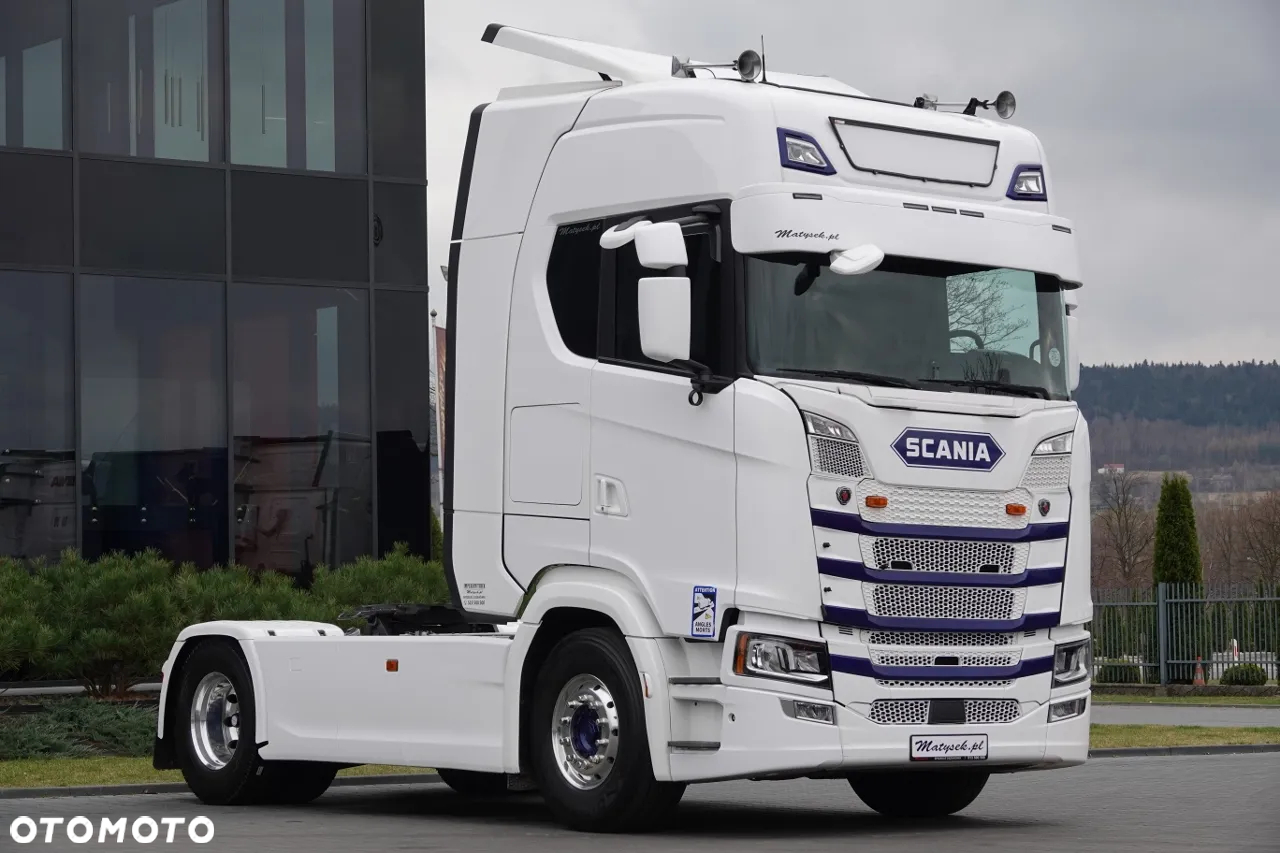 Scania S 500 / RETARDER / KLIMA POSTOJOWA   / PRZÓD NA PODUSZKACH / OPONY 100% / ALUFELGI SPROWADZONA / PO KONTRAKCIE SERWISOWYM - 2