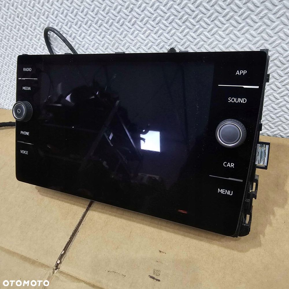 volkswagen t-roc 2ga monitor ekran wyświetlacz radia nawigacji - 2
