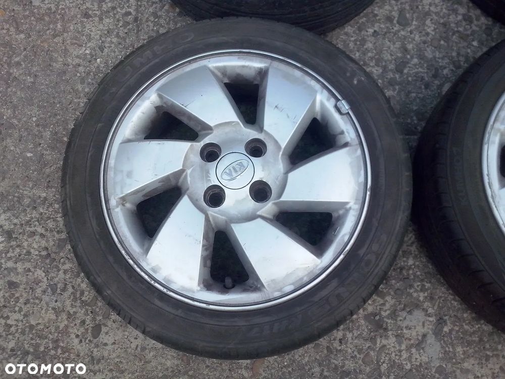 15” - ALU felgi - 4x100 r15 cali - KIA Picanto - Aluminiowe : Toyota Aygo Yaris Corolla Kia Suzuki Swift Hyundai i20 , i10 - stan: BDB + GWARANCJA !! + możliwy  MONTAŻ !! - 2