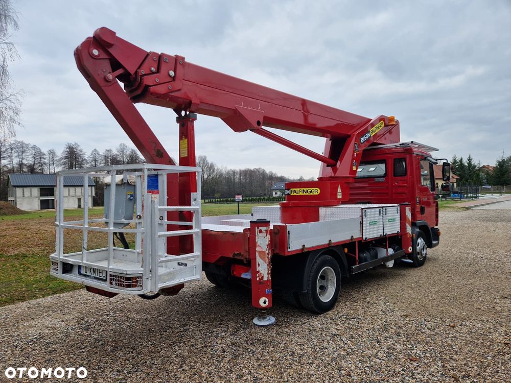 MAN TGL 8.180 4x2 Bison Palfinger TKA 30 m Z Niemiec Podnośnik koszowy Zwyżka - 5
