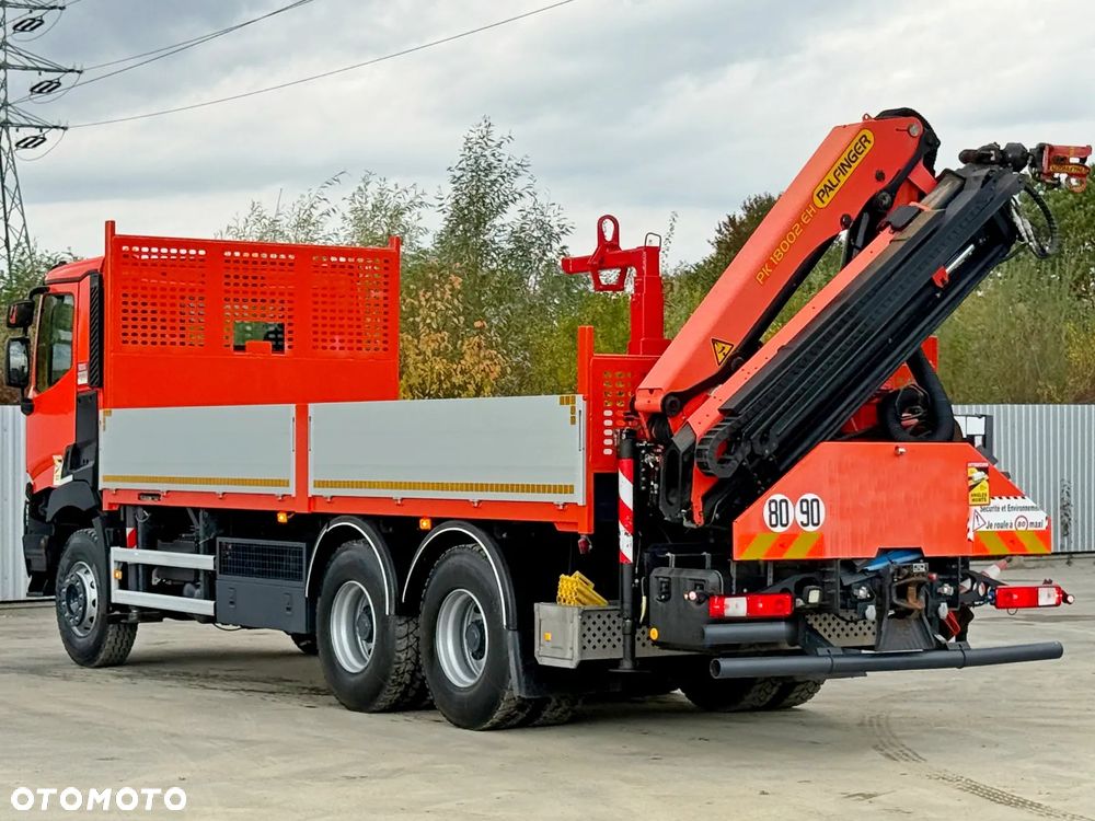 Renault C430 * SKRZYNIA 6,55 m * PALFINGER PK 18002  - EHC + PILOT / 6x4 - 6