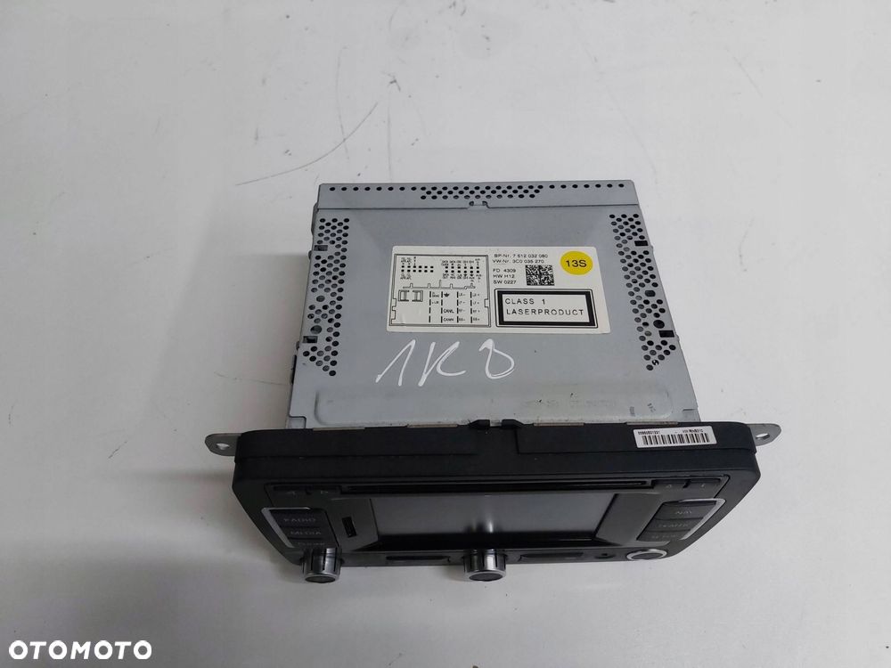vw golf 6 vi scirocco passat b7 cc touran radio nawigacja rns310 3c0035270 - 4