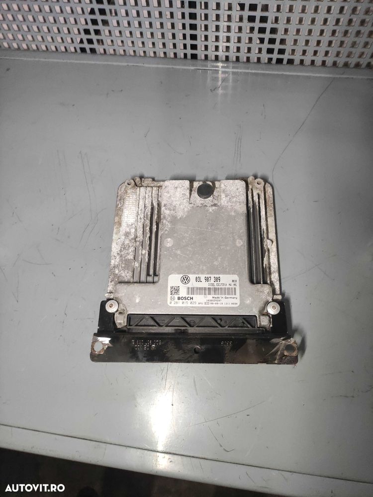 Ecu volkswagen vw passat b6 cbab cod 03l907309 - 1