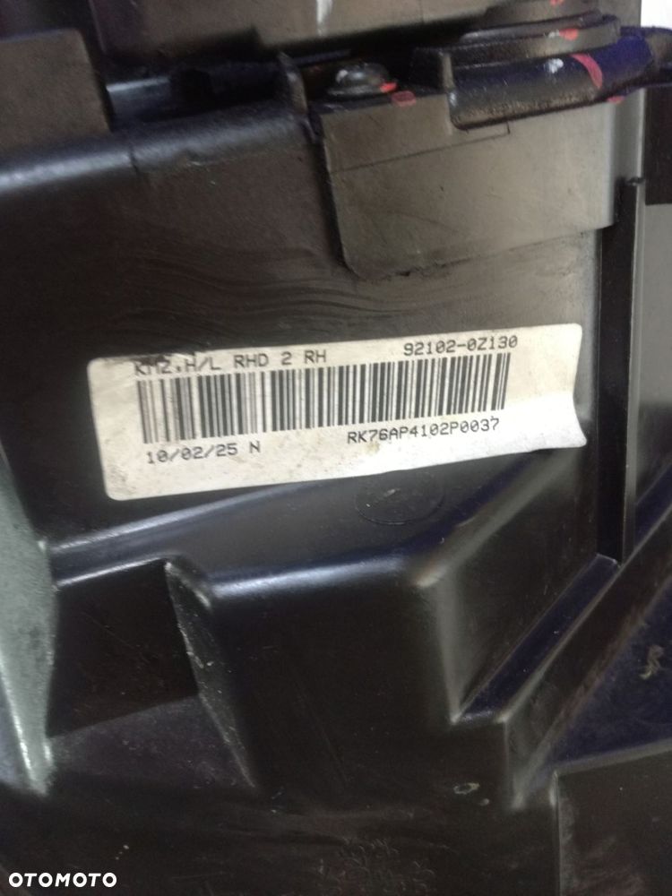 kia sportage ii lift lampa reflektor prawa anglik 07/10 - 3