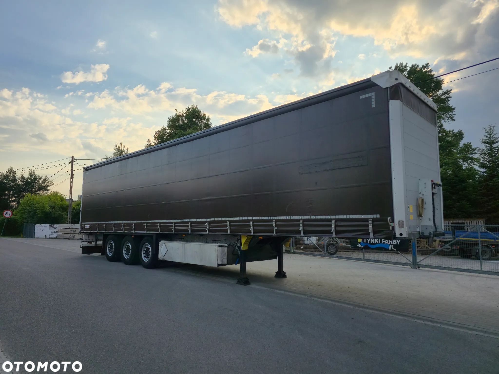 Schmitz Cargobull SCS 24/L podnoszona Oś/Paleciara/Firanka Kod XL - 28