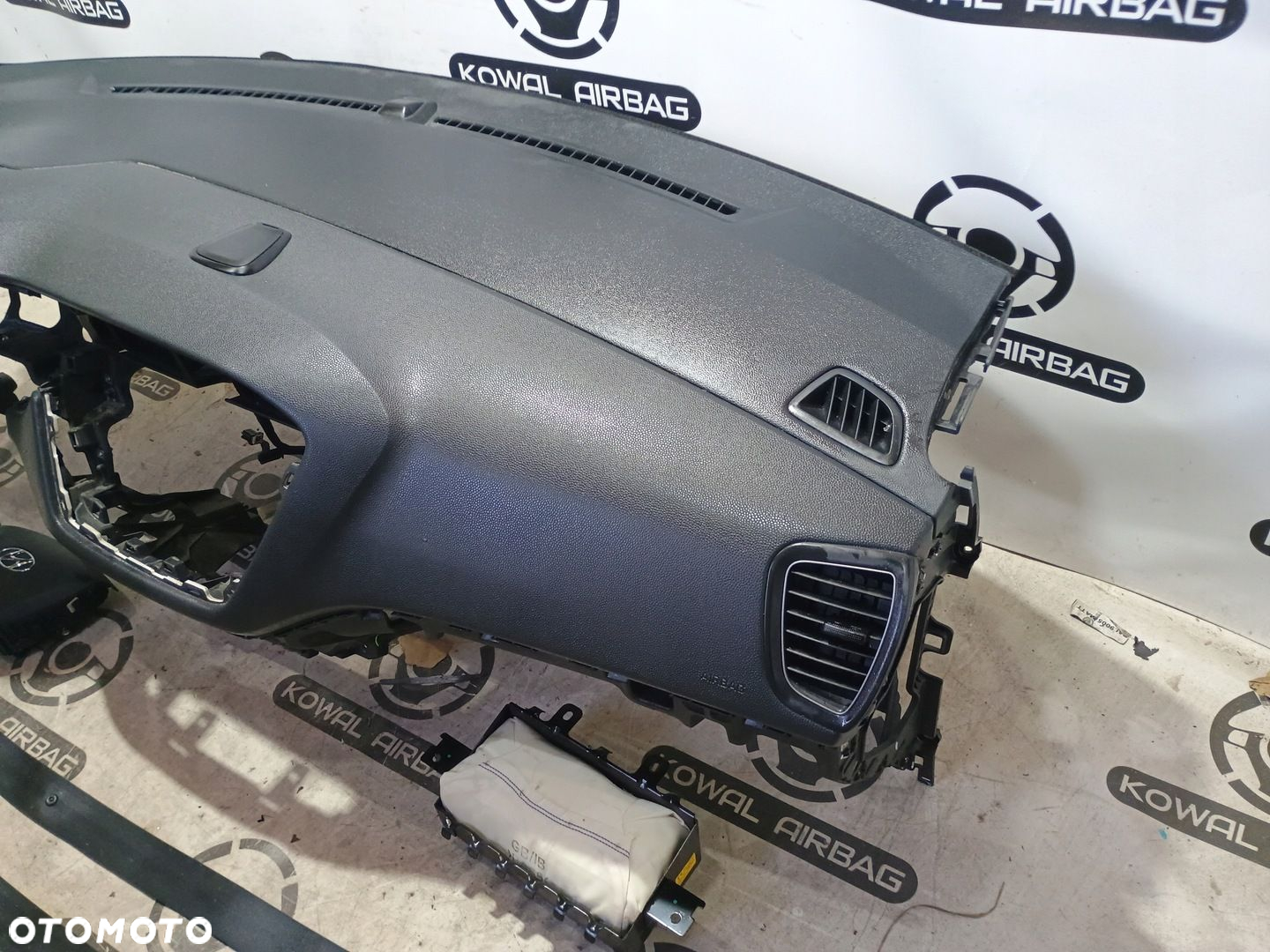 HYUNDAI I20 I 20 2 II DESKA KONSOLA AIRBAG PODUSZKI PASY ORYGINAŁ DEMONTAŻ - 5