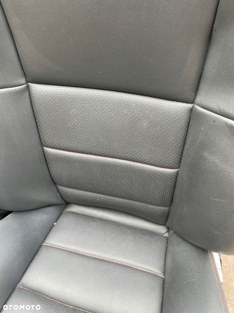fotele fotel lewy prawy kanapa bmw e36 cabrio skóra czarny obszyte - 5