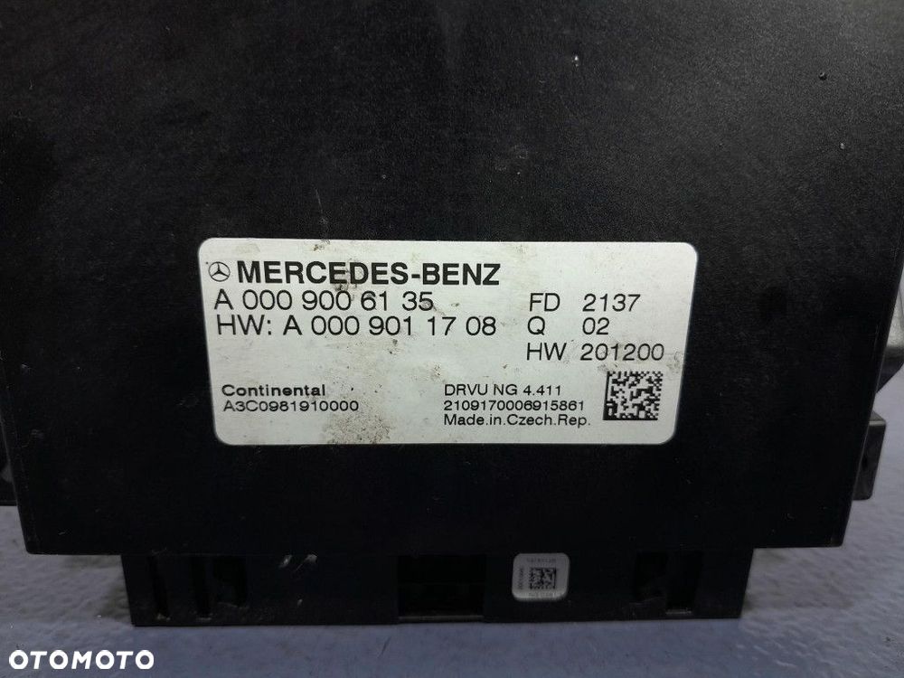 MERCEDES A W177 MODUŁ STEROWNIK SKRZYNI BIEGÓW A0009011708 - 2