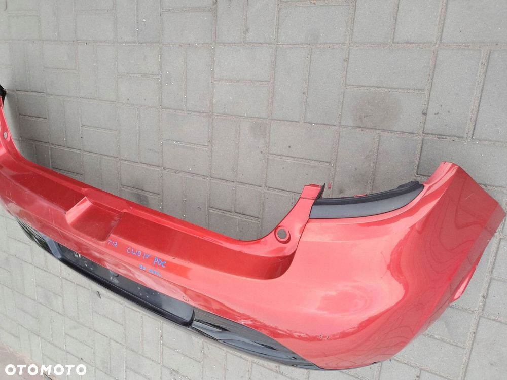 renault clio iv kompletny zderzak tylny tennp czujniki parkowania pdc - 10