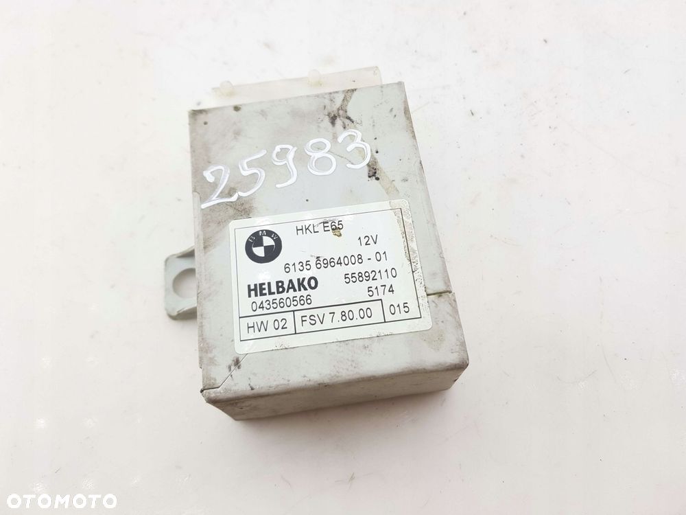 Moduł Sterownik Klapy BMW 7 e65 e66 6964008 - 1