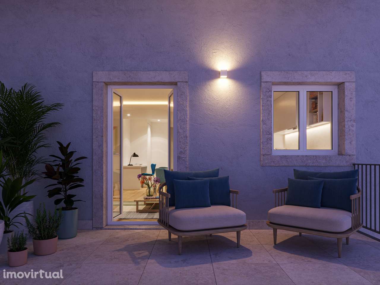 Espetacular estudio com Varanda e lugar de estacionamento na Graça! - Grande imagem: 2/21