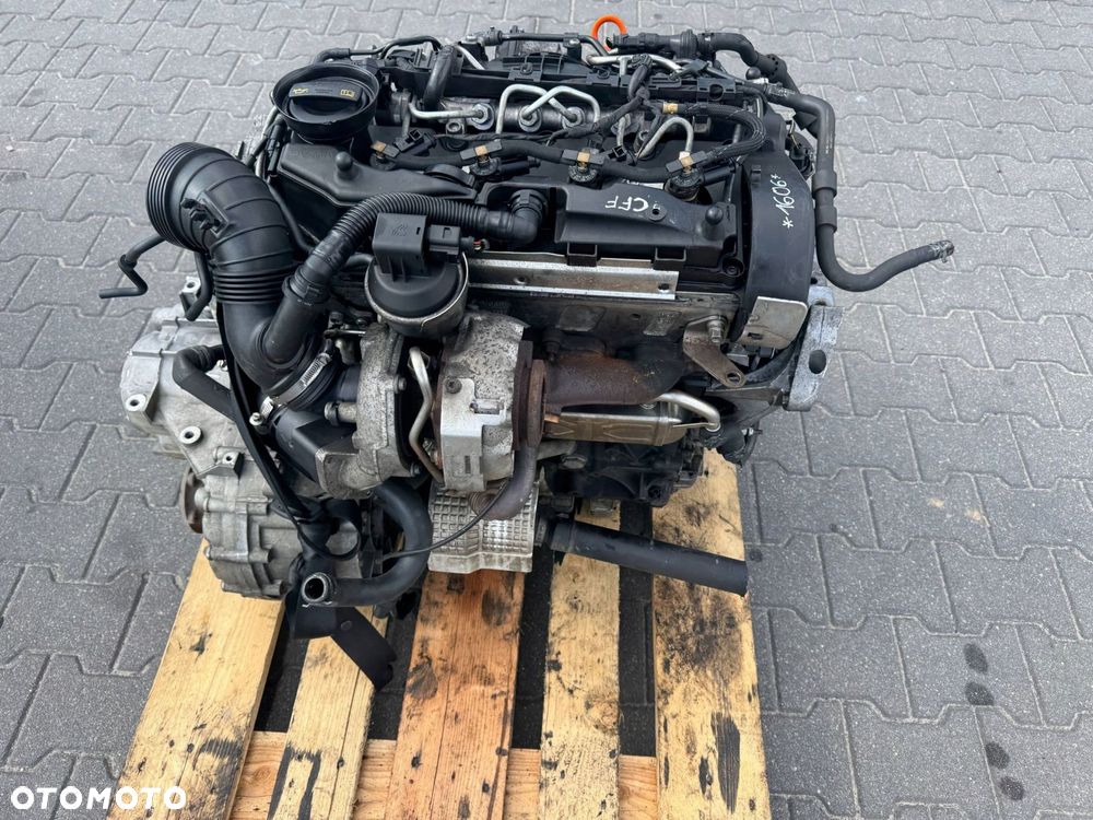 SILNIK KOMPLETNY 2.0 TDI CFF SKRZYNIA BIEGÓW LNZ VW PASSAT B7 2014 - 8