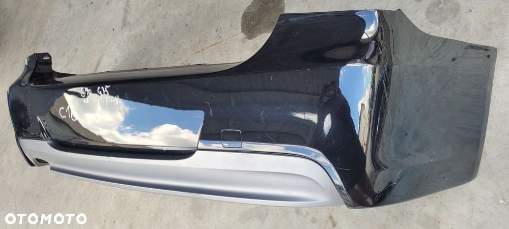 ZDERZAK TYŁ TYLNY BMW E90 LIFT 475 BLACKSAPPHIRE M PAKIET C16 - 4