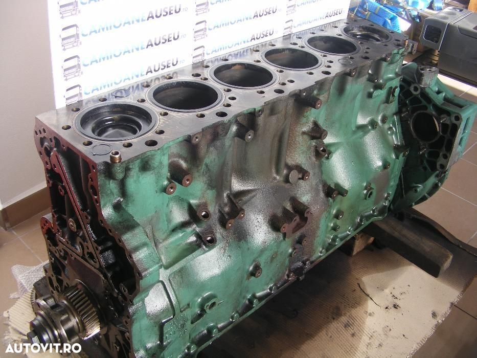 Bloc motor Volvo cu arbore(vibrochen),biele,pistoane Volvo FH FM - 1