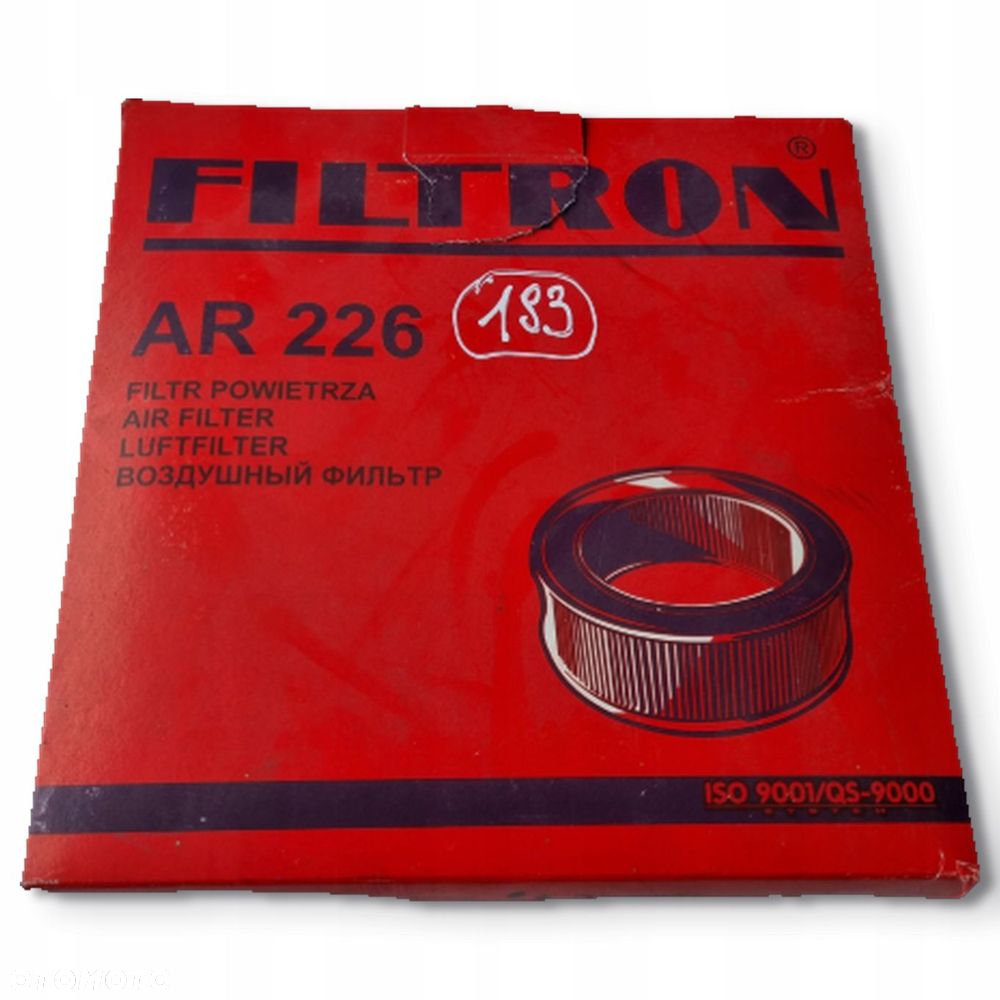 FILTR POWIETRZA Filtron AR 226 AR226 Ford Jeep 1.7 2.0 2.3 - 7