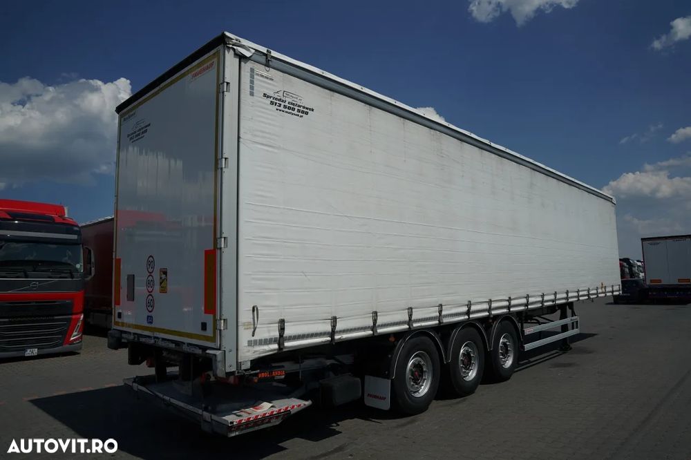 Fruehauf CORTINĂ / STANDARD / HALOMETRU DHOLLANDIA 2.000 kg / SAF / PODEA RESISTENTĂ, ȘINĂ ȘI PLĂCĂ / PODEA ARMATĂ - 6