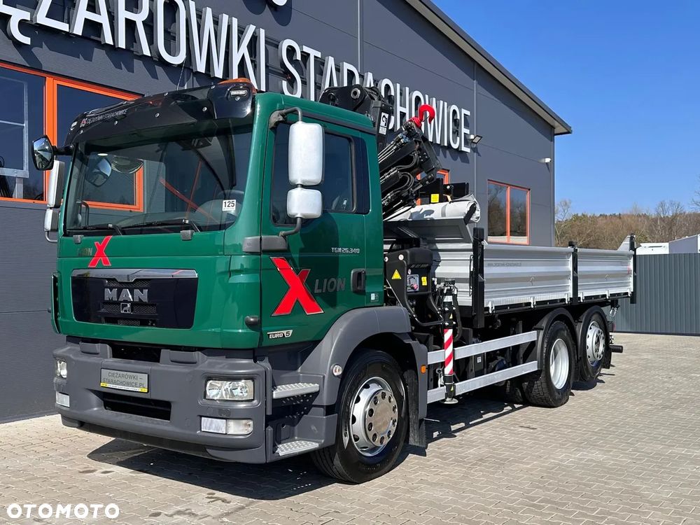 MAN MAN TGM TGS TGX 26.340 // E5// 6x2 6x4 //WYWROTKA 3-S / HIAB XS 122 HIDUO // KIPPER // KRAN // KRANE - 3