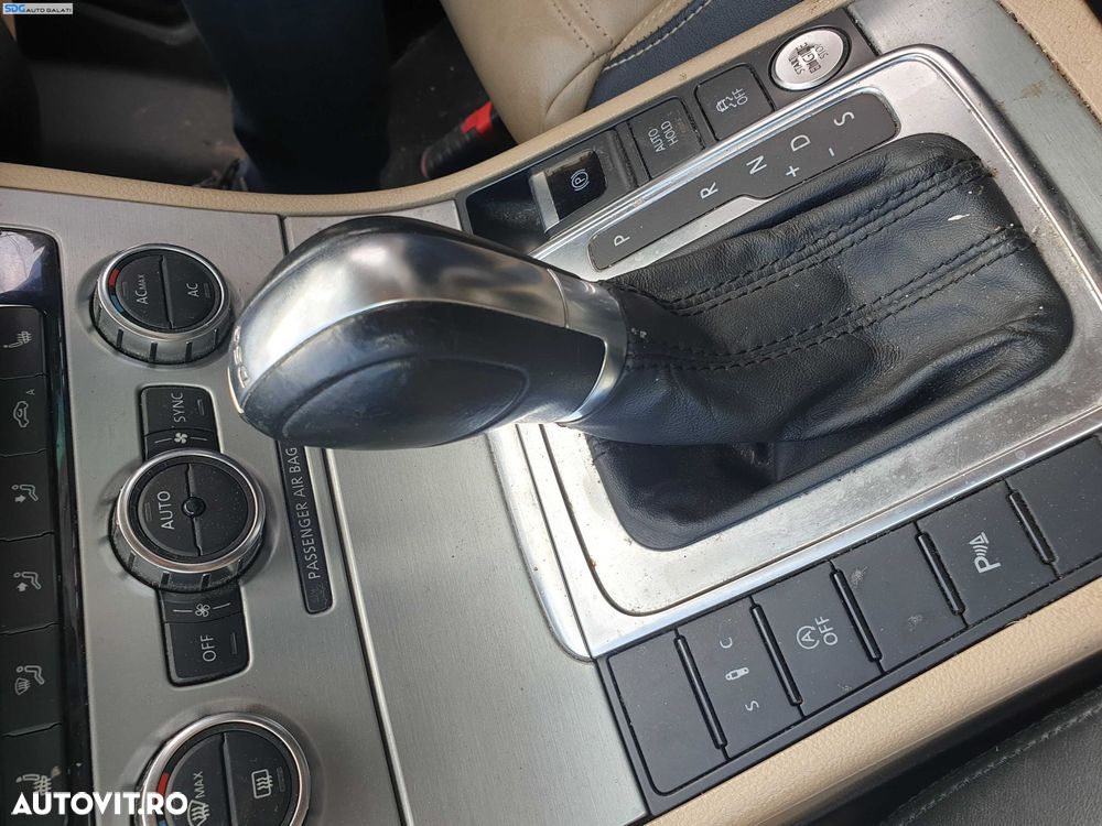 Timonerie Selector Ansamblu Maneta cu Tija Sufa Schimbator Cutie Viteze Automata DSG Volkswagen CC 2.0 TDI 2012 - 2017 [K7697] - 3