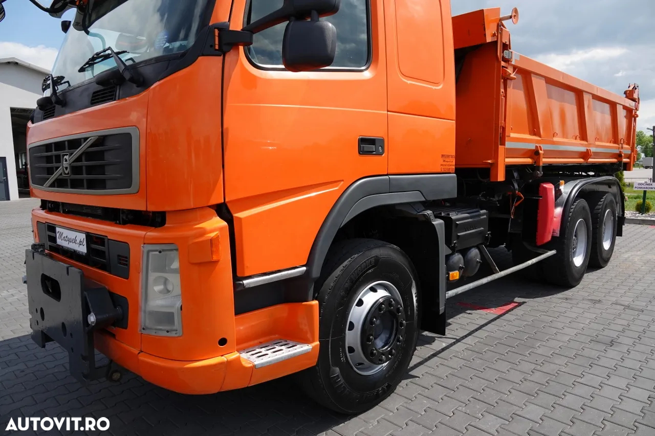 Volvo FM 12.420 / 6x4 / TIPPER / HYDROBLANTA / SPECIAL / CAMION FATA / BORDMATIC / MANUAL / IMPORTAT - 14
