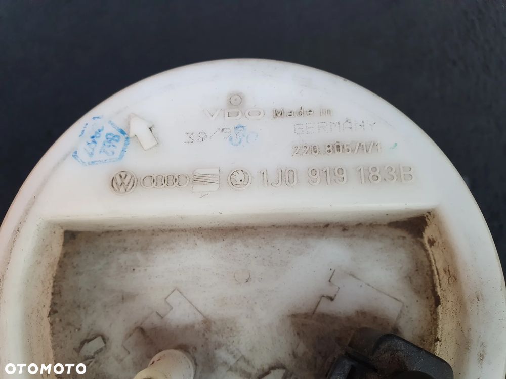 VW AUDI SEAT SKODA 1.9TDI POMPA PALIWA PŁYWAK GOLF IV BORA A3 8L OCTAVIA I 1J0919183B VDO ORYGINAŁ - 2