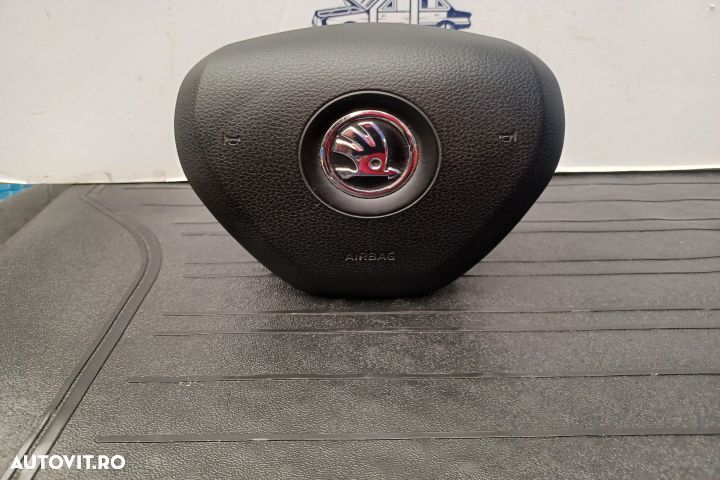 Airbag volan / sofer 5E0880201A PIESA NOUA 5E0880201A Skoda Octavia 3 - 1