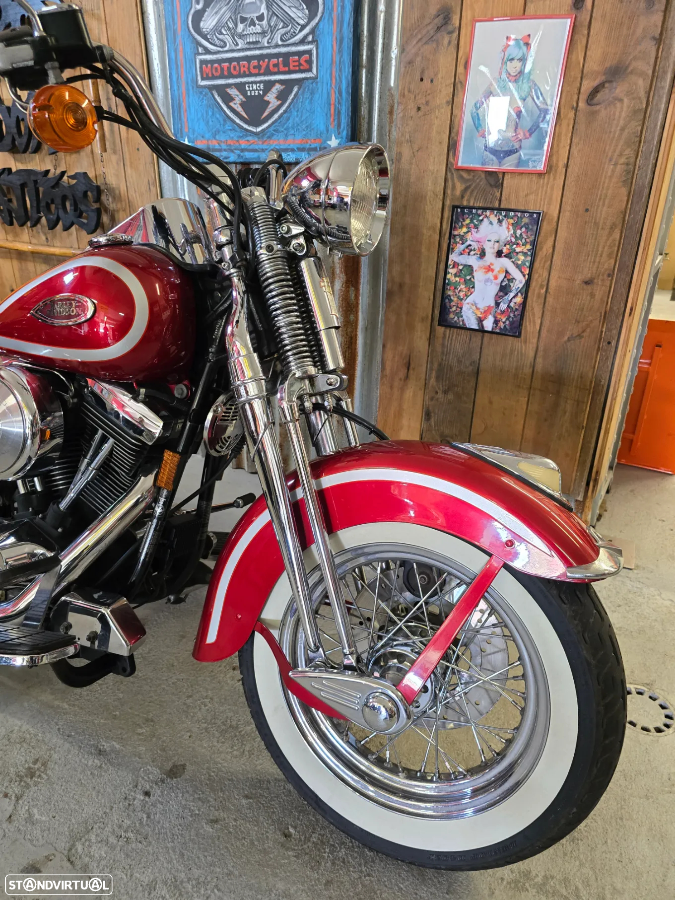 Harley-Davidson FLSTS Heritage Softail Springer ( Old Boy) - 15