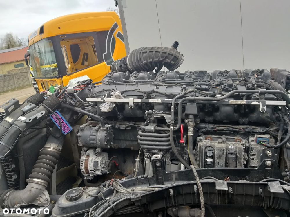 Silnik scania LNG 410km