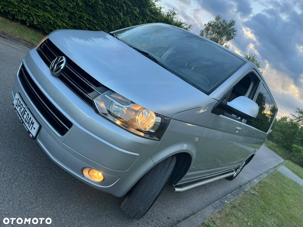Volkswagen TRANSPORTER T5 L2H1 LIFT DŁUGI Klima Navi Dubel Kabina Brygadówka Pdc Rury Hak Serwis - 33