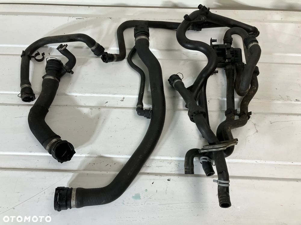 Przewód chłodnicy wody przewody chłodzenia rura BMW E60 E61 M57N 3.0d magistrala wodna elektrozawory 7787449 6931708 7780001