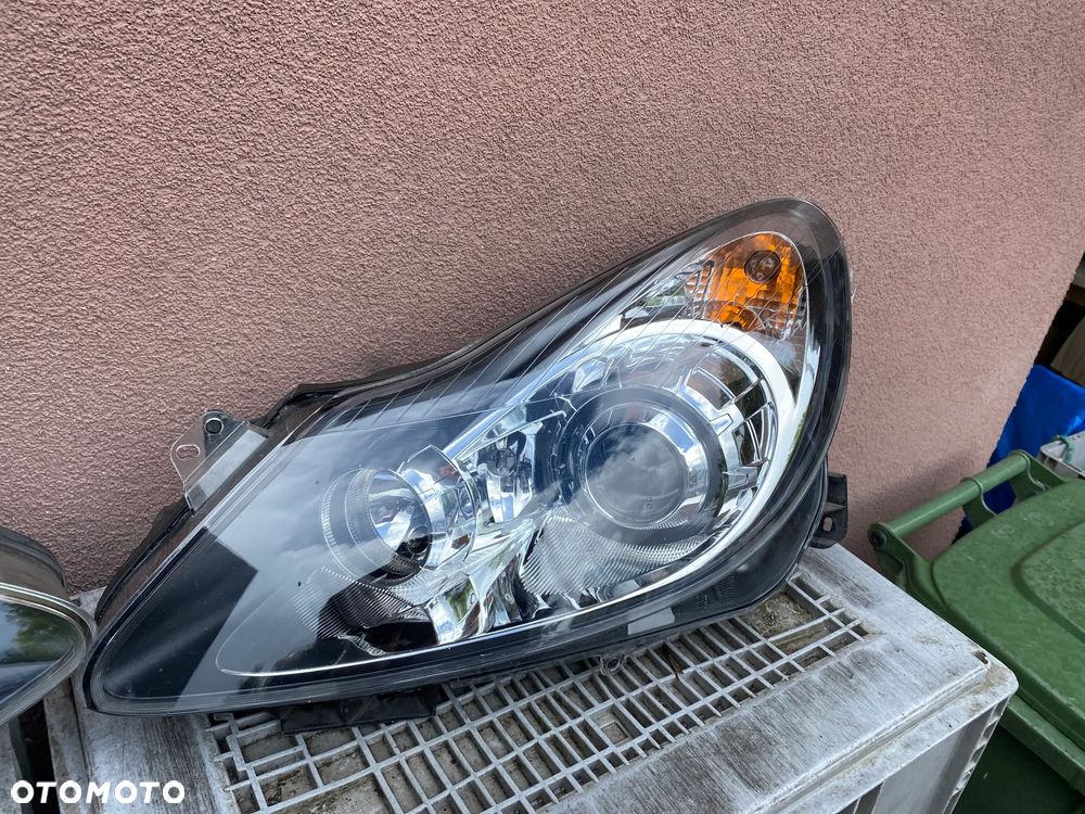 lampy opel corsa d opc przed liftem soczewki H7 komplet  eu całe - 3