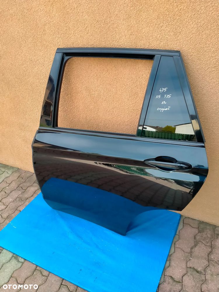 BMW X5 F15 / 475 / Drzwi Lewy Tył Lewe Tylne / Kompletne - 4