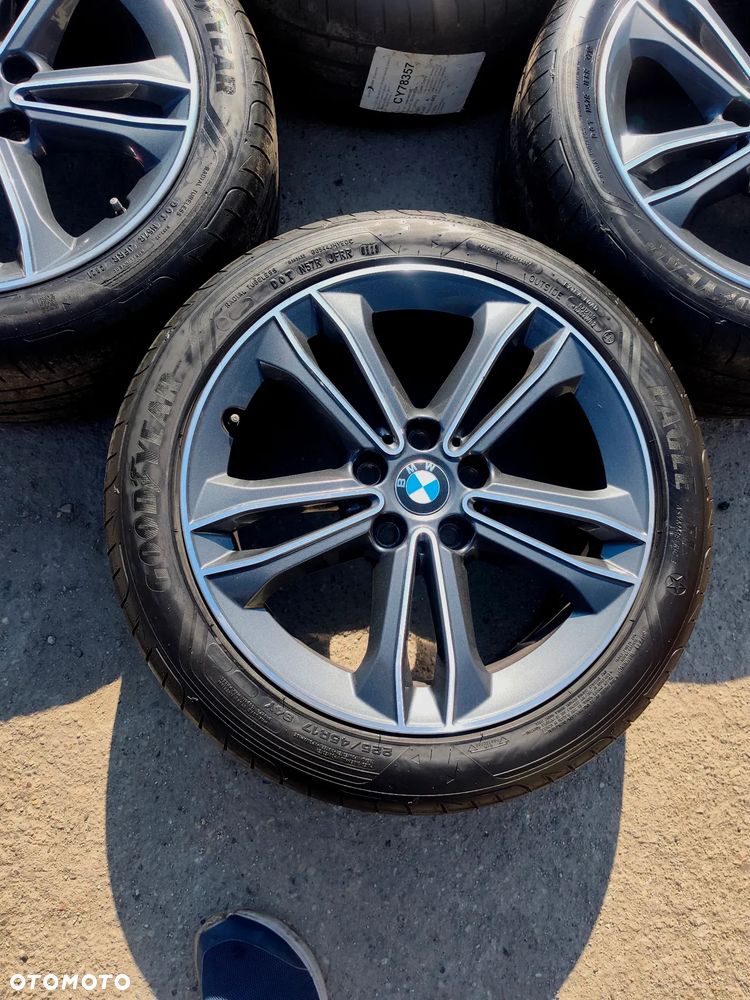 5x112 Felgi Aluminiowe Alufelgi Oryginalne 17 KOŁA letnie Lato BMW 1 F40 2 Gt F46 X1 F48 F49 X2 F39 2 F45 2 F44 MERCEDES A B C Klasa MINI SKODA SEAT AUDI VW 225/45 Legnica ALU-RAD 5,5mm Styling Wzór 549 - 5