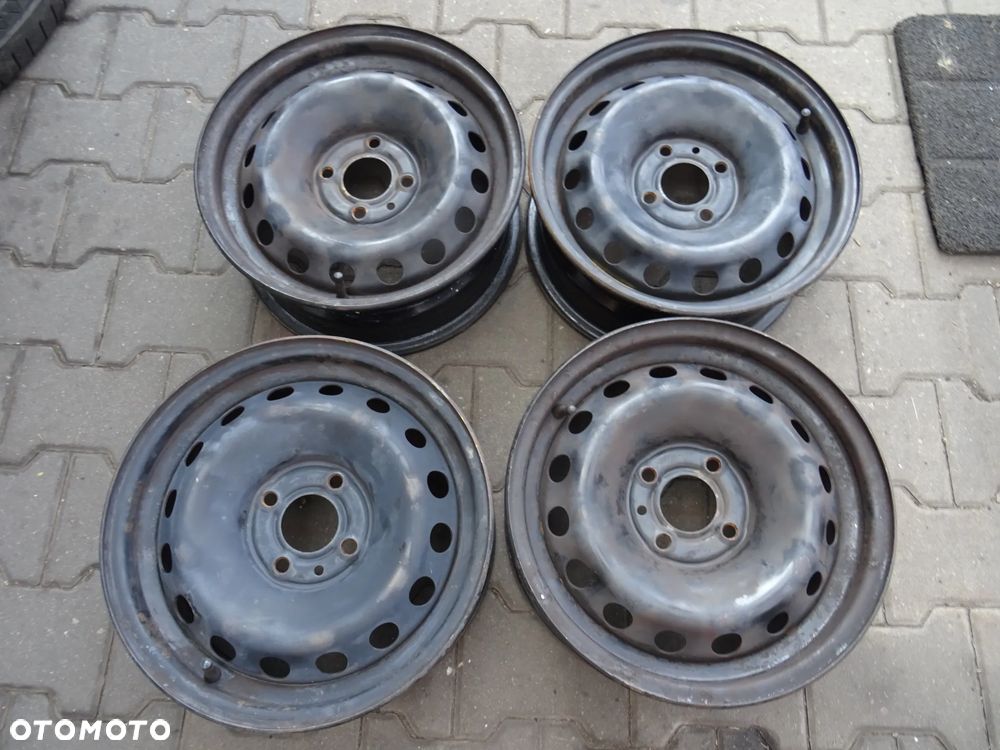 4x100x60 5,5Jx14 ET29 RENAULT stalowe felgi 14 - 4