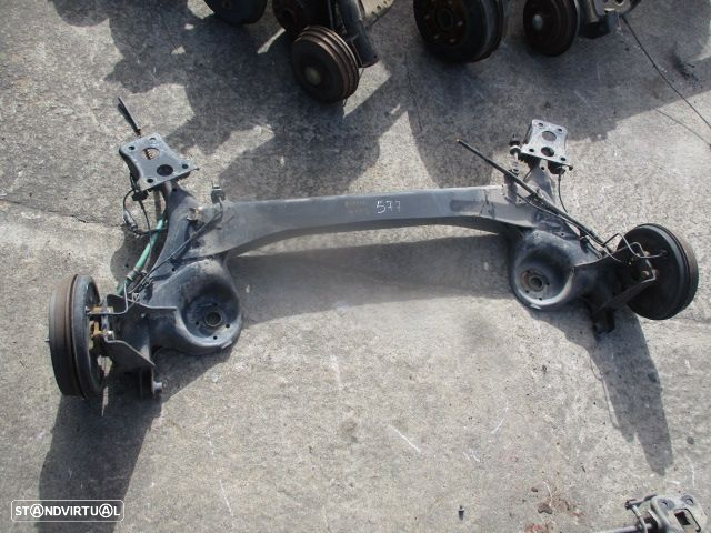 Eixo Eix576 AUDI A4 8D FASE 1 1995 1.9 TDI 90CV 4P CINZA TRÁS DISCOS COMPLETO ABS - 3