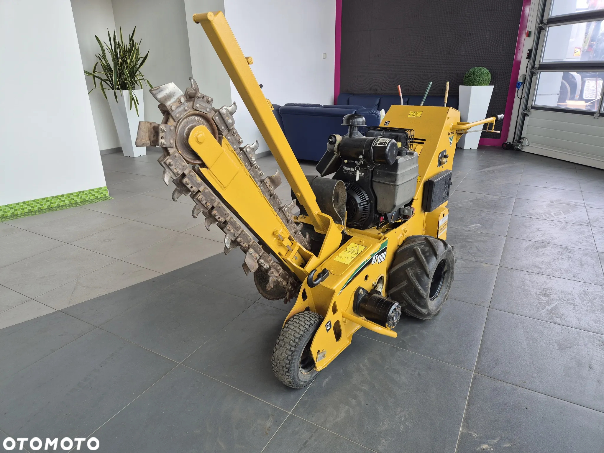 Vermeer RT 100 / PIŁA DO ROWÓW / MINI KOPARKA ŁANCUCHOWA / IDEALNY POD KABLE LUB RURY / SWIEZY SERWIS / NISKIE MTH! - 7