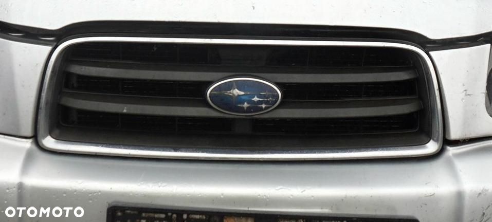 GRILL PRZEDNI ATRAPA CHŁODNICY FORESTER II SG 01G 91121SA050 SREBRNY SUBARU 2002-2006 - 1