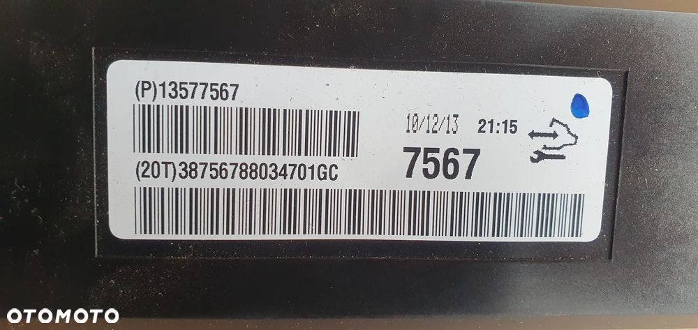 Moduł sterownik klimatyzacji Opel Insignia A 13577567 - 4