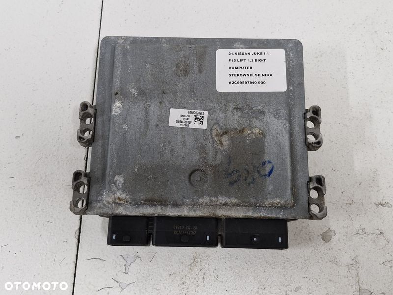nissan juke i 1 f15 lift 1.2 dig-t komputer sterownik silnika a2c99597900 - 5