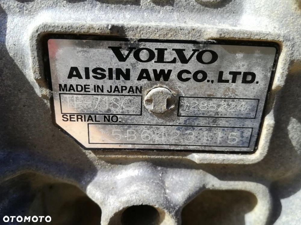 Volvo V40 skrzynia biegów TF-71SC Automat 2.0 Diesel 120KM 2015r - 5