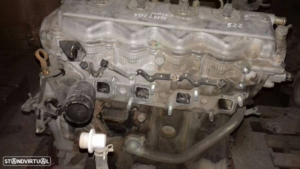 MOTOR COMPLETO NISSAN ALMERA TINO 2003 -YD22 - 5