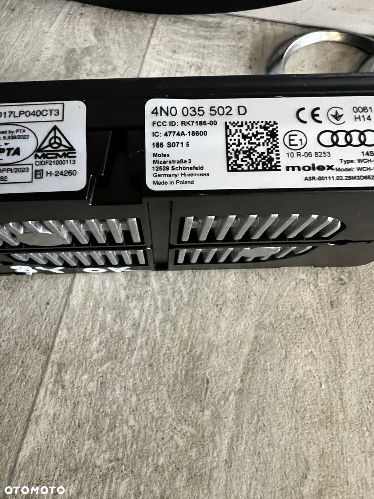 AUDI A3 8Y LIFT VW SEAT SKODA CUPRA 2024 ŁADOWARKA INDUKCYJNA 4N0035502D - 3