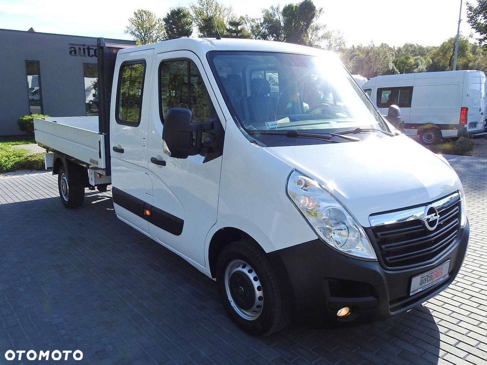 Opel MOVANO SKRZYNIA PODWÓJNA KABINA DOKA 7 MIEJSC TEMPOMAT KLIMATYZACJA  130KM - 5