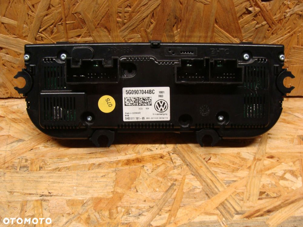 panel klimatyzacji vw golf vii 7 sportsvan 5g0907044bc !! - 2