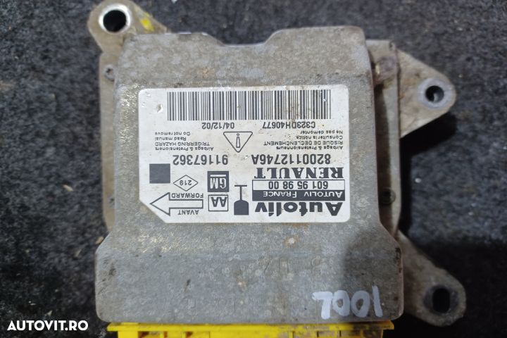 Calculator airbag 601959800 8200112746A Renault Laguna 2 [2001 - 2005 - 4