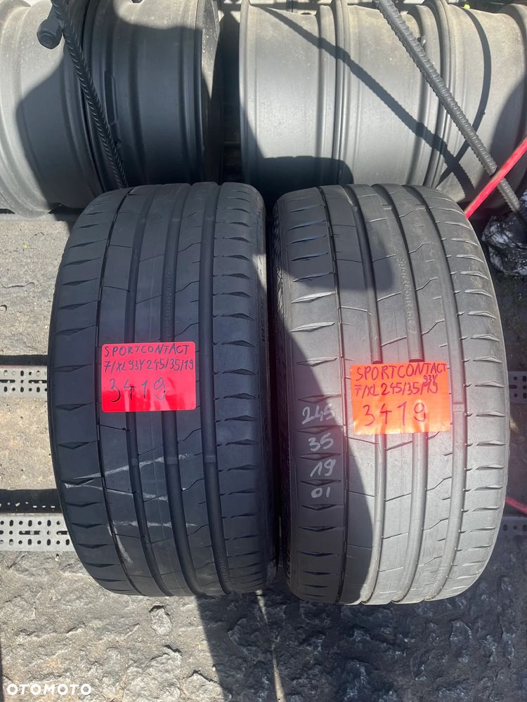 245 35 19 Continental Sport Contact 7 2szt. opony letnie - 1