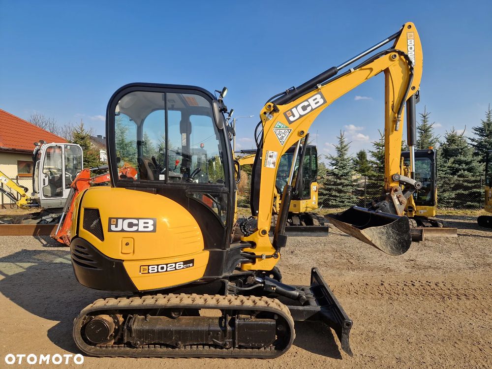 JCB 8026 CTS 2023r przebieg 400mtg  jak nóweczka JCB TLT 30D - 5
